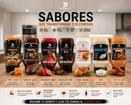 Dips y aderezos Dragon Pharma Variedad 