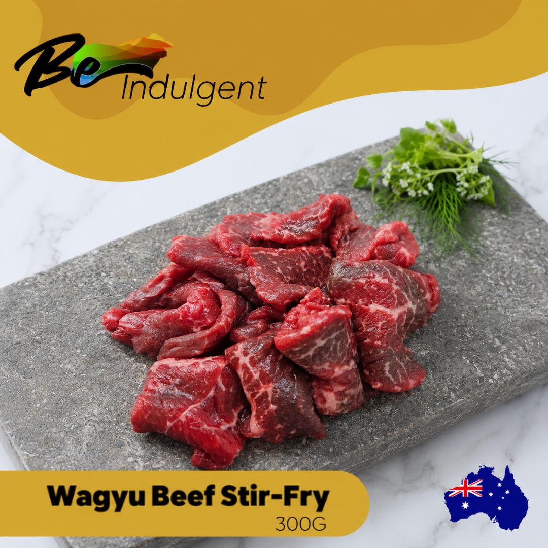 Be-Indulgent Wagyu Aust Beef Stir Fry 300g