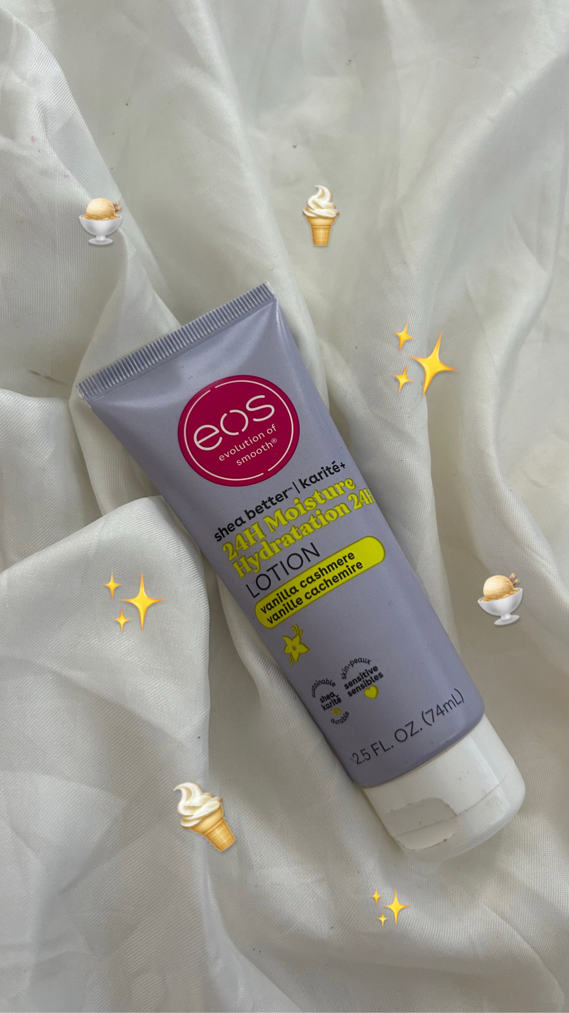 Eos vanilla cashmere body lotion 🍨✨_0