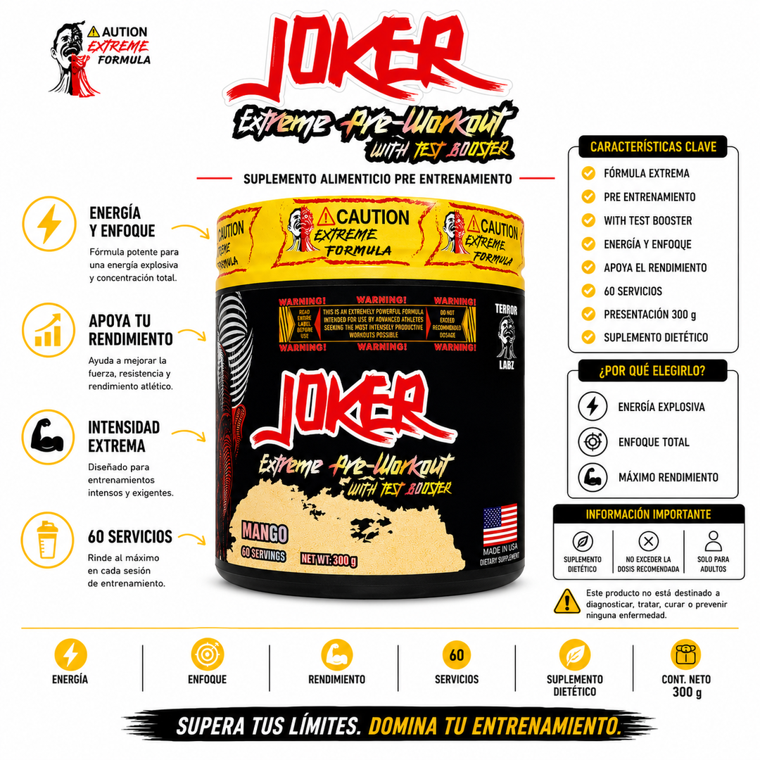 Pre entreno JOKER 🤡