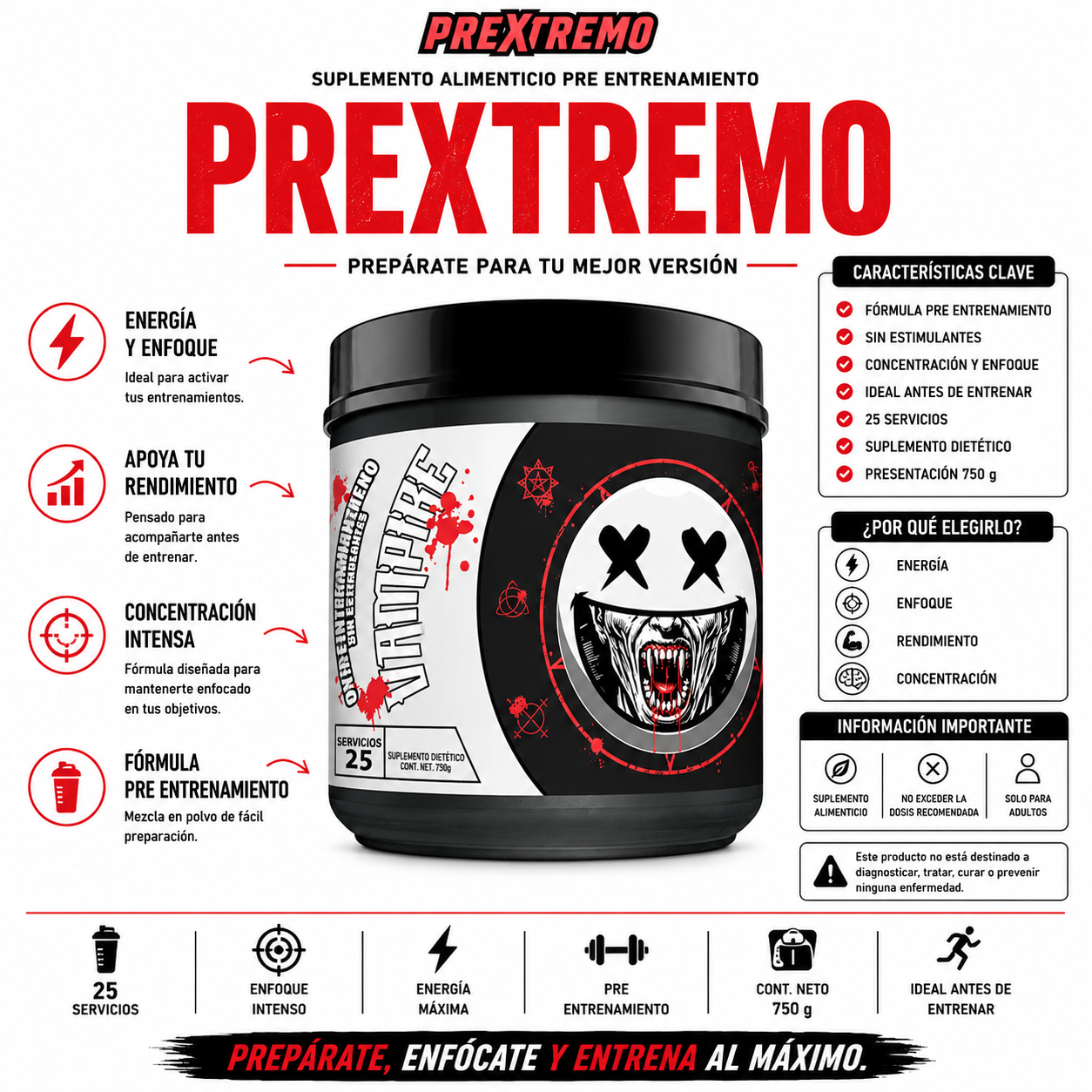 Pre entrenos Smile Labz Variedad _3