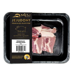 JEJUDONY Jeju Premium Black Pork Ribs Frozen 200g