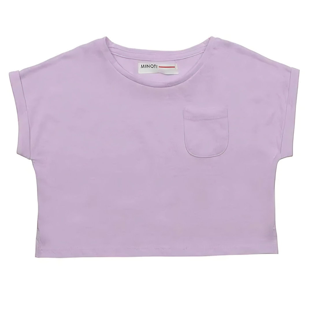 Minoti Girls T-Shirt Lilac | Oversized