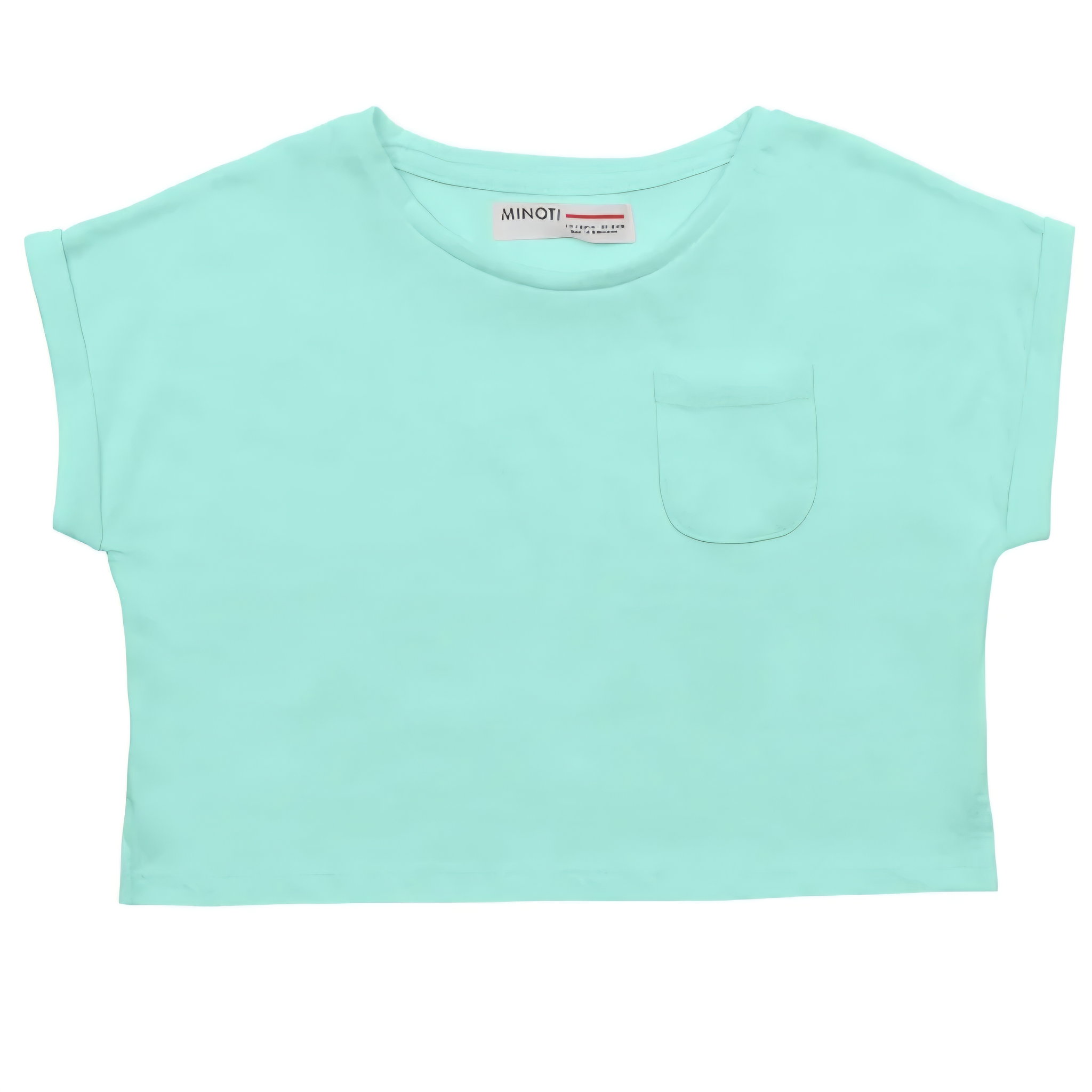 Minoti Girls T-Shirt | Mint | Oversized _0