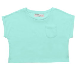 Minoti Girls T-Shirt | Mint | Oversized 