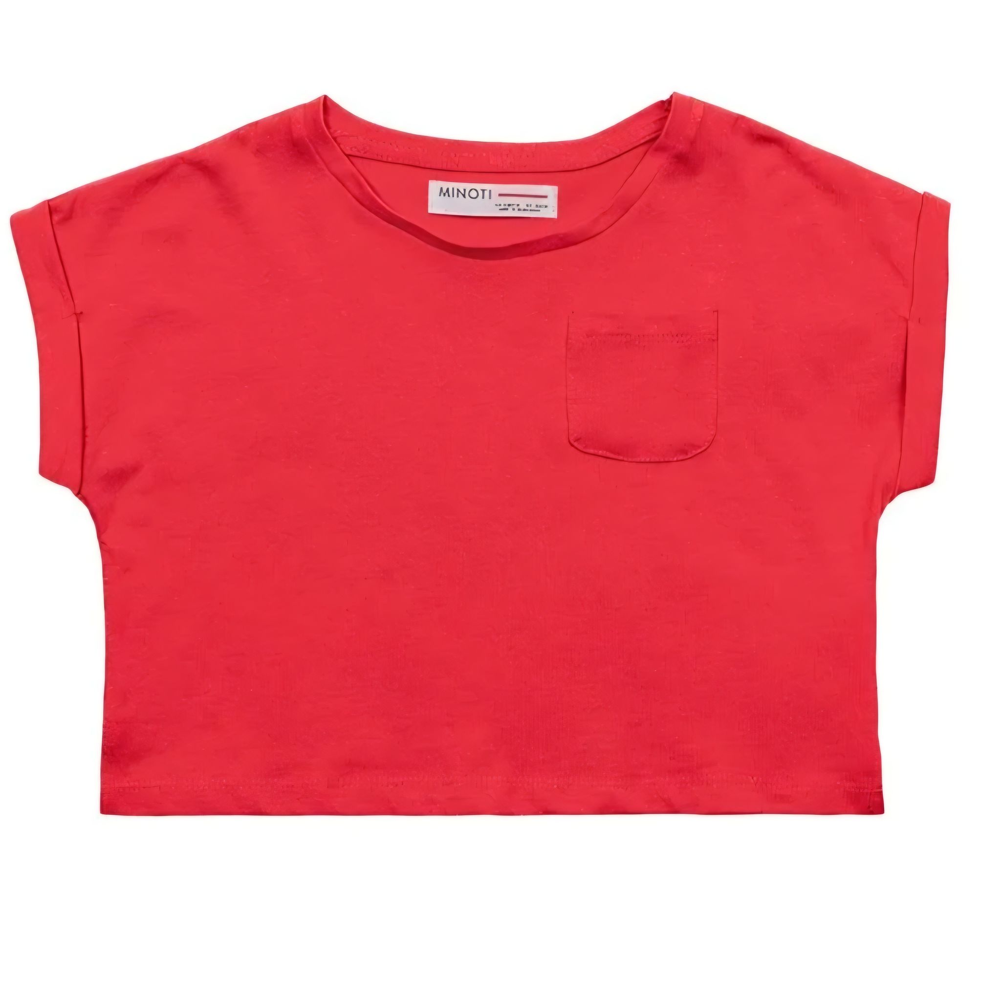 Minoti Girls T-Shirt | Red | Oversized _2