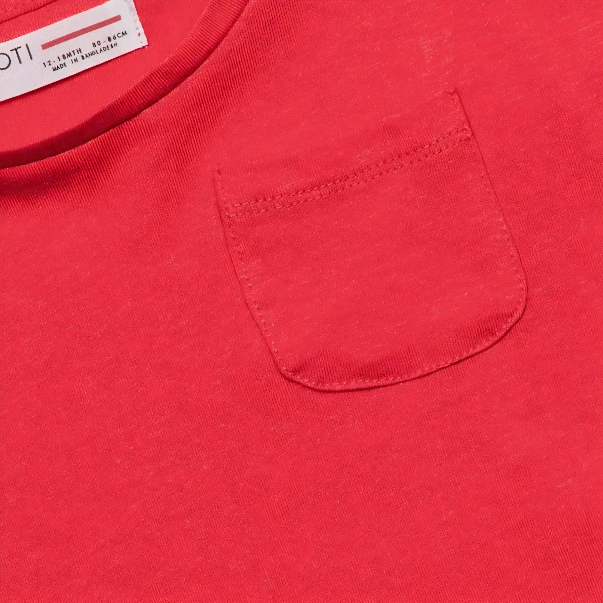 Minoti Girls T-Shirt | Red | Oversized _1