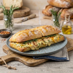 Cheese Garlic Bread Sand