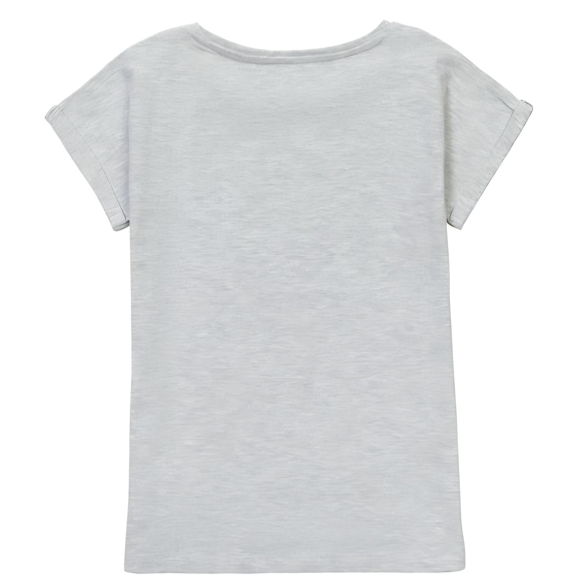 Minoti Girls T-shirt | Embossed print | Grey_1