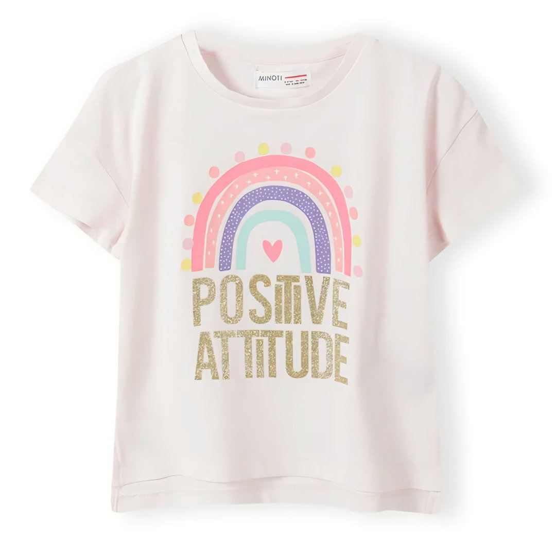 Minoti Girls T-Shirt | Print | Pink 