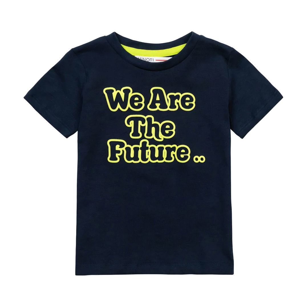 Minoti Boys T-Shirt | Printed | Navy