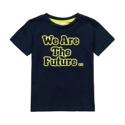 Minoti Boys T-Shirt | Printed | Navy  