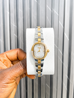 Glitz Gold Crystal  Watch