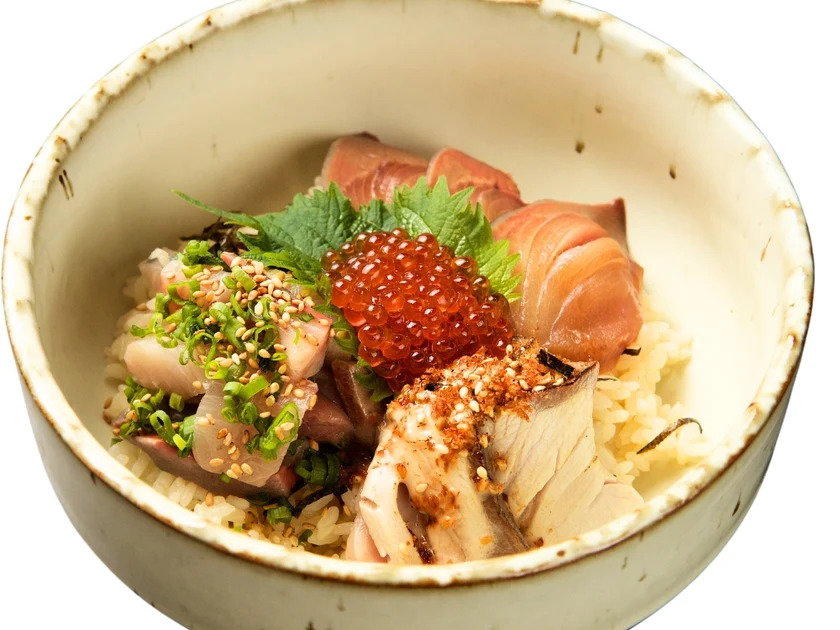 Hamachi Mori Don 鰤盛り丼