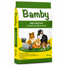 Bamby Adult Dog Food 20kg