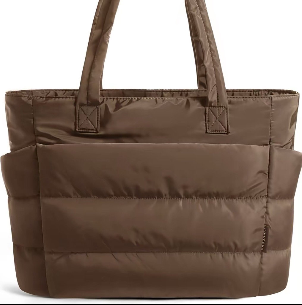 Puffy Bubble Tote Bag _0