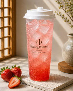 Strawberry soda