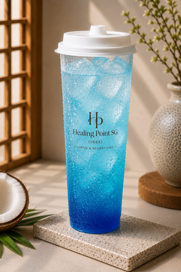 Blue Hawaii soda