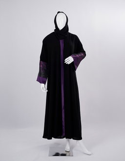Liara Amethyst Bloom Abaya