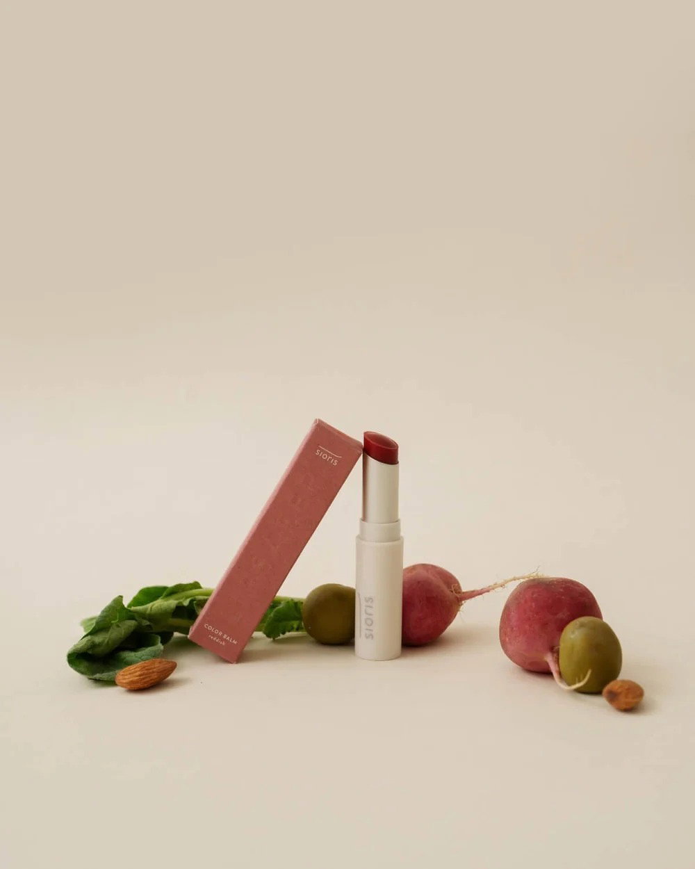 Sioris All-Natural Organic Tinted Lip Balm