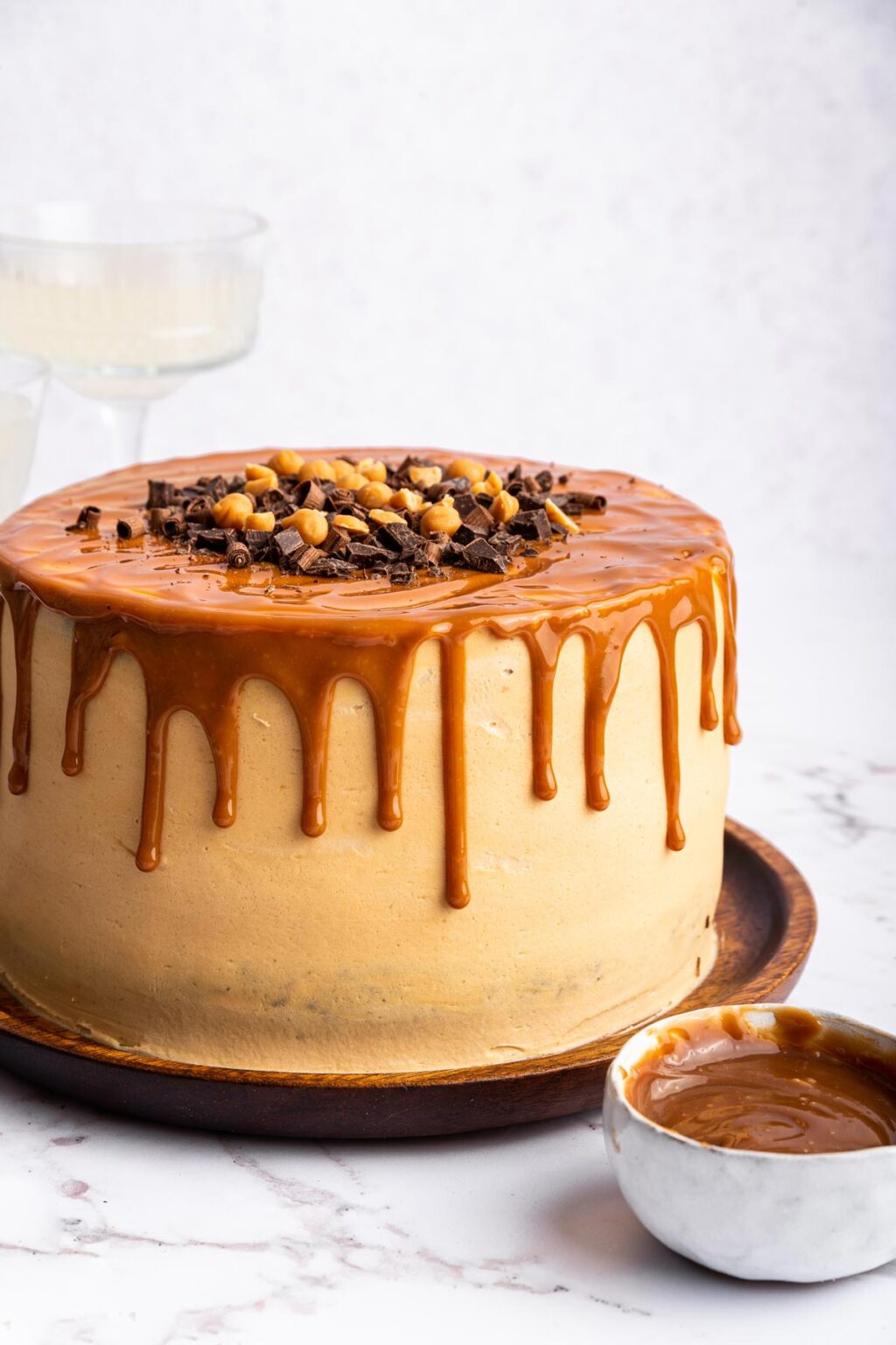 Caramel Crushed Peanuts Cake_0