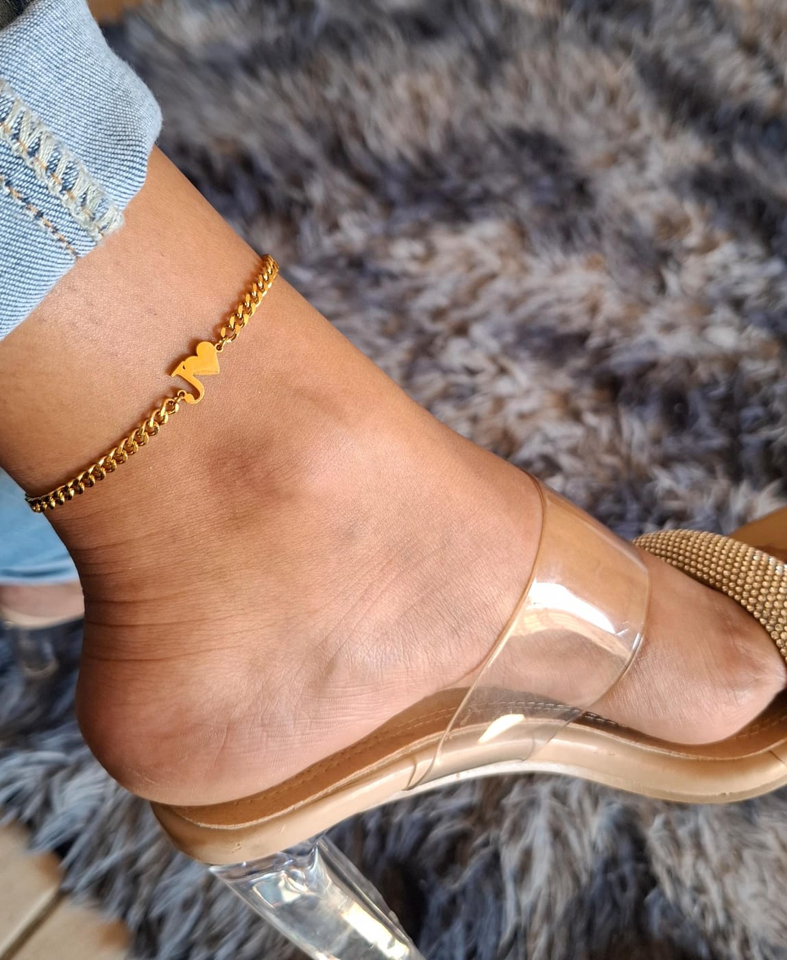 Signature Heart Anklet _0