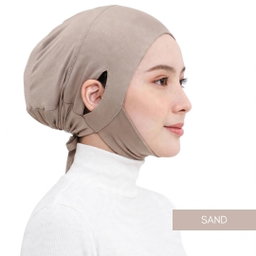 Inner Pro EarFit Berdagu Muslimah Exclusive - SAND