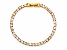 Brazalete Bella dorado