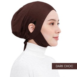 Inner Pro EarFit Berdagu Muslimah Exclusive - DARK CHOC