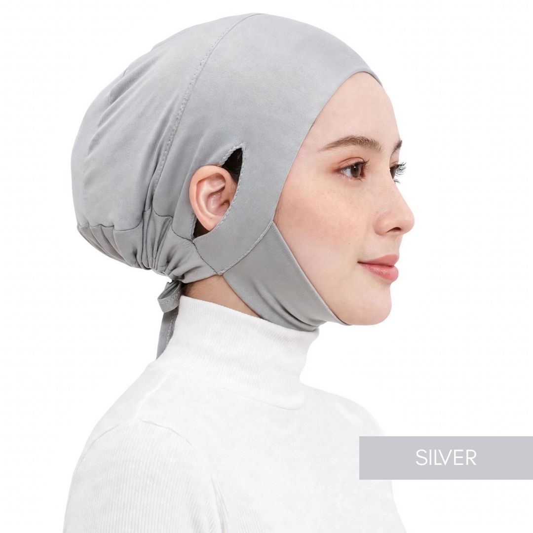 Inner Pro EarFit Berdagu Muslimah Exclusive - SILVER_0