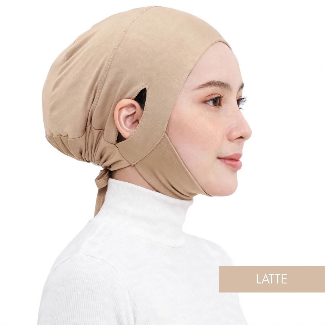 Inner Pro EarFit Berdagu Muslimah Exclusive - LATTE_0