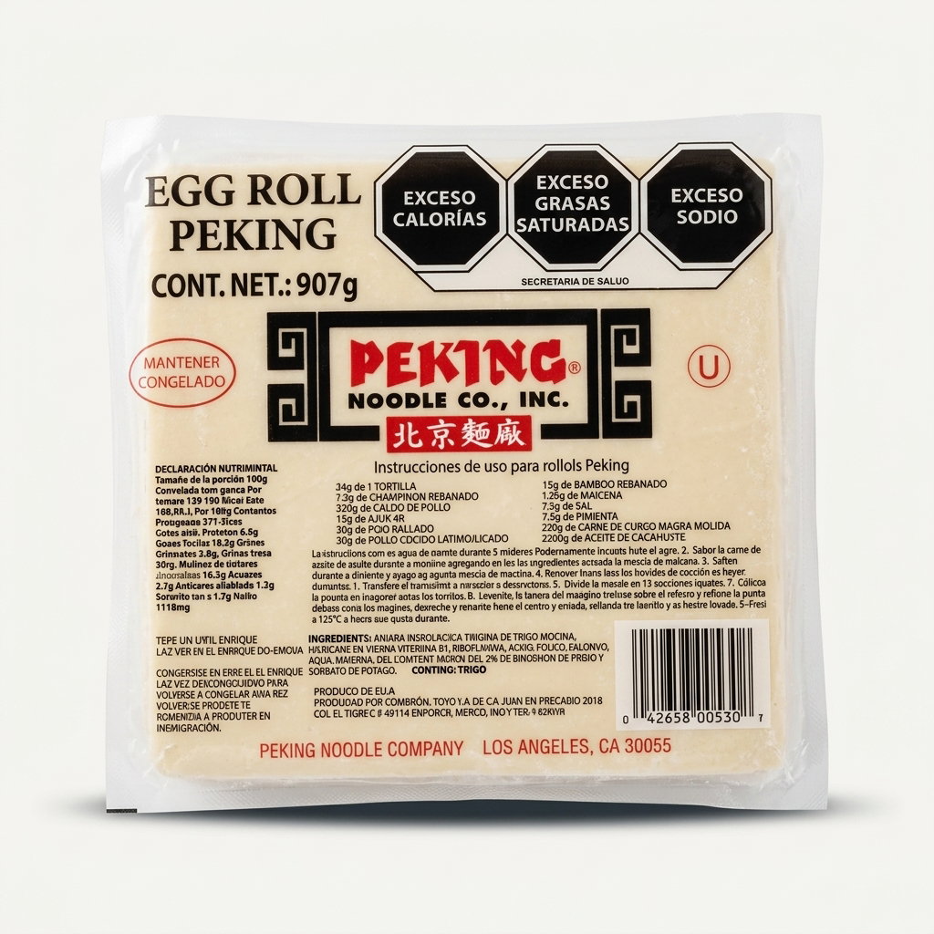 Egg Roll Peking 907 gr 27 pzas