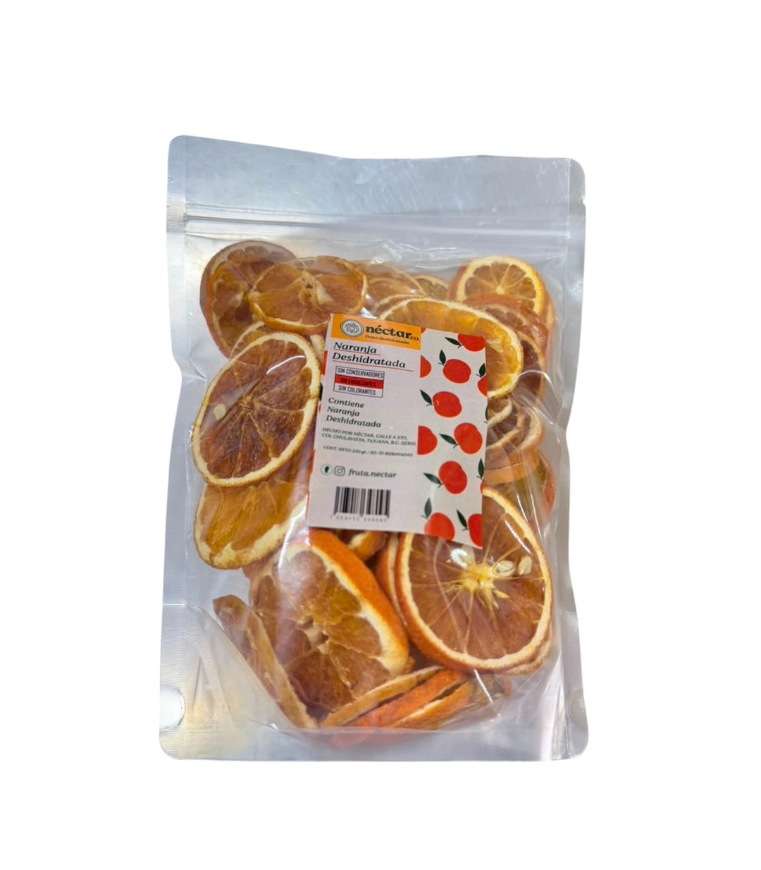 PAQUETE DE NARANJA DESHIDRATADA 220 GRMS