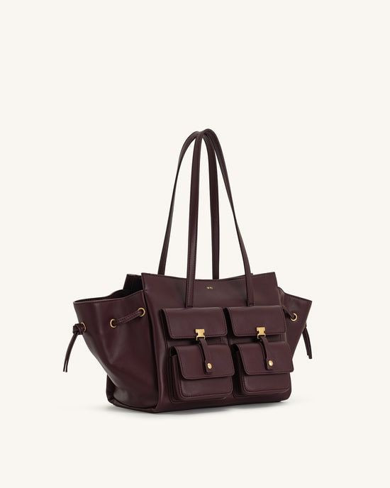 Multi-pocket tote bag _0