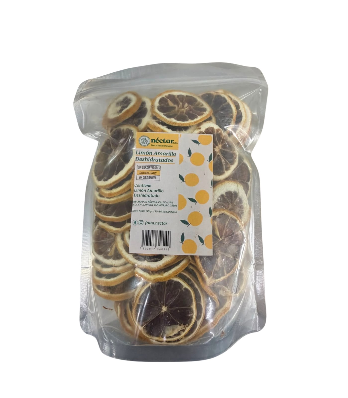 PAQUETE DE LIMON AMARILLO DESHIDRATADO 150 GRMS _0