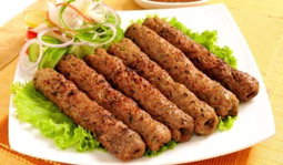 Chicken seekh kabab 1 dozen