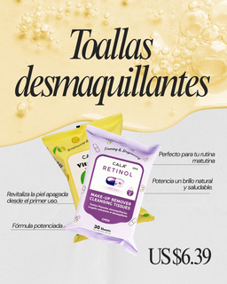 Toallitas Desmaquillantes