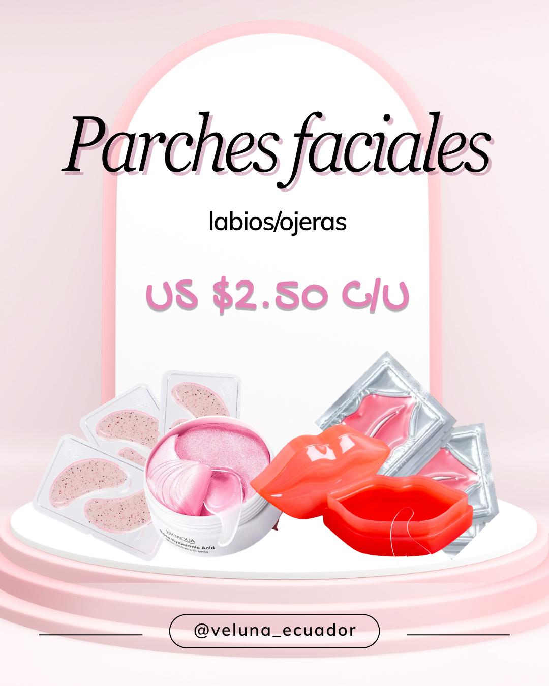 Parches Faciales Labios/Ojeras