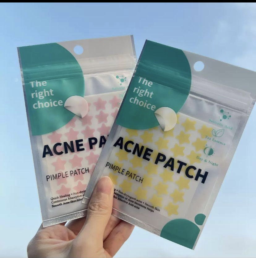 Acné patch disponible en plusieurs couleurs