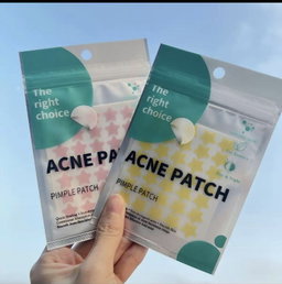 Acné patch disponible en plusieurs couleurs