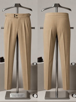 PANTALONS HOMME KAKI 