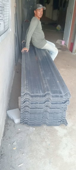 Roofingku 430 double layer upvc 15mm