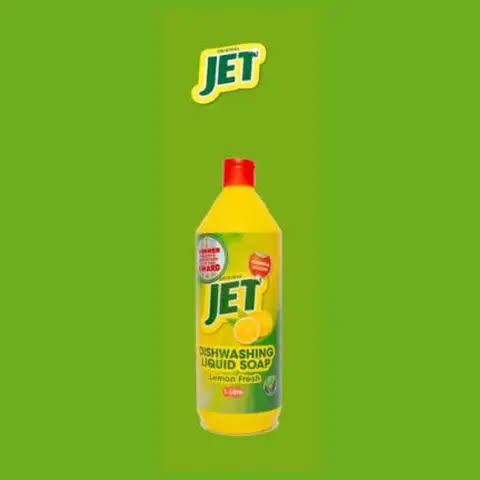 Jet Dishwashing Liquid - 1L, 12pcs_0