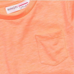 Minoti Boys T-Shirt | Neon Orange 