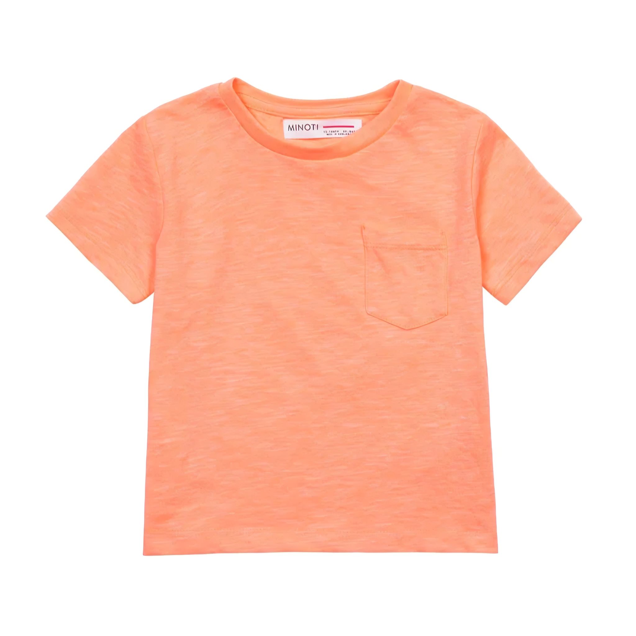 Minoti Boys T-Shirt | Neon Orange _1