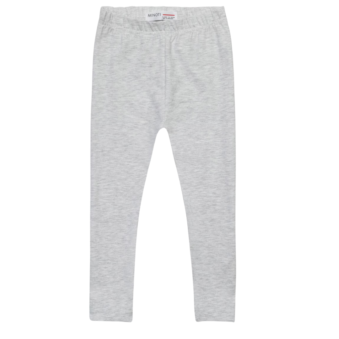Minoti Girls Leggings | Plain Grey _2