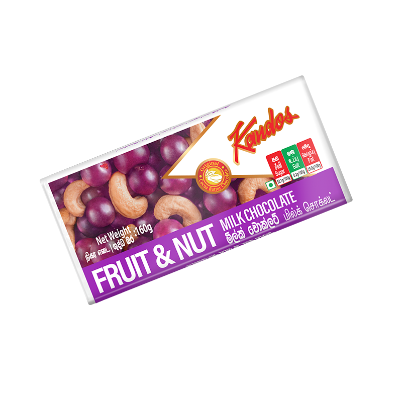 KANDOS ANTIQUE SLAB - FRUIT & NUT 160g