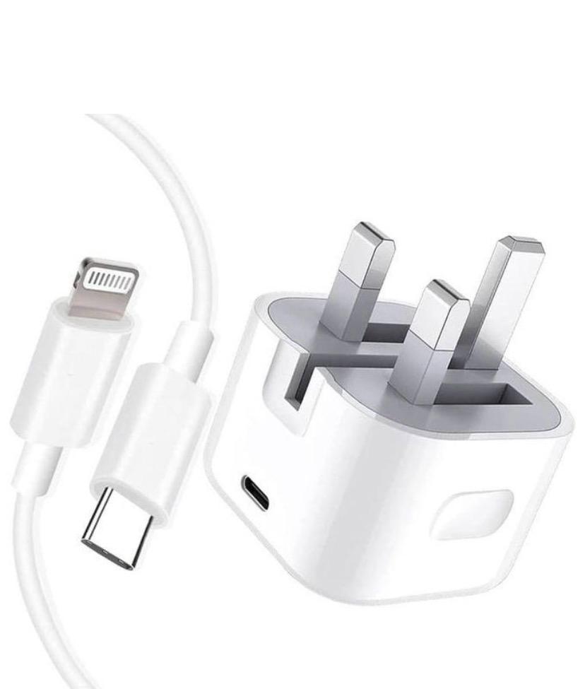 Original iphone chargers both lightning and type c
