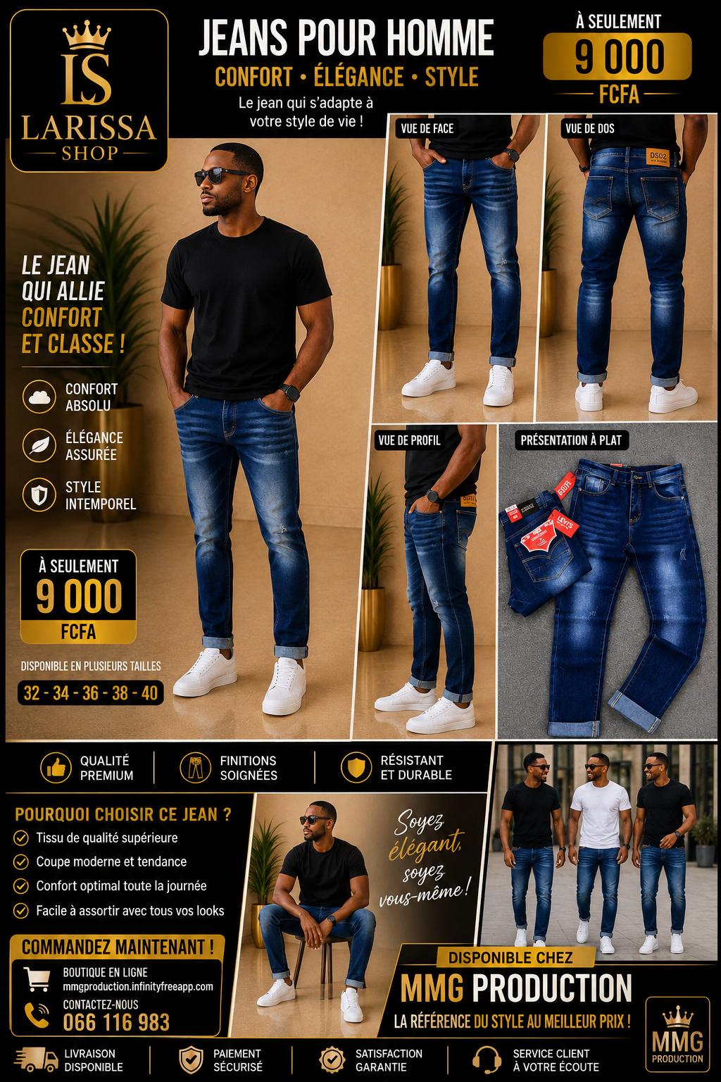 Pantalon jean