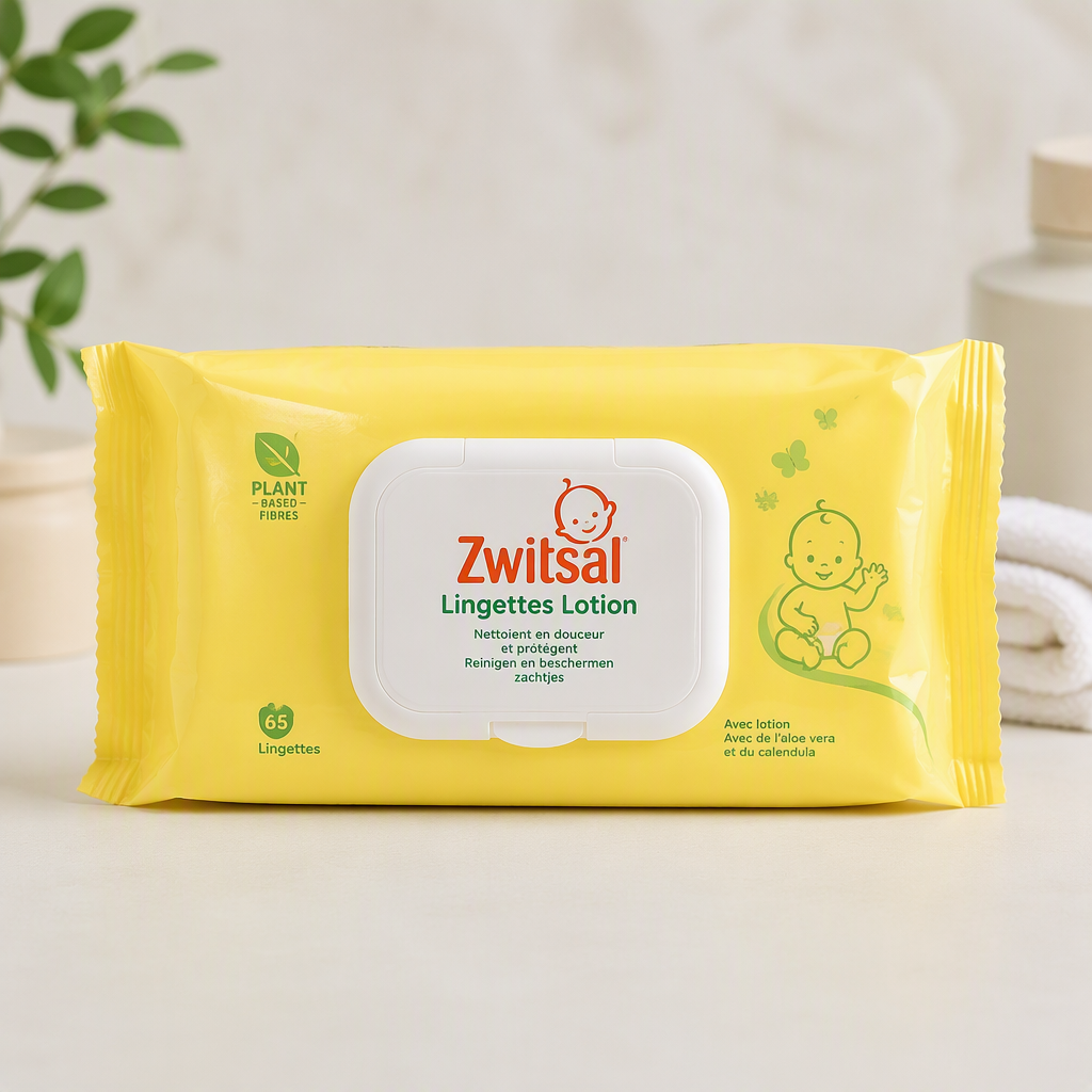 Zwitsal Lingettes Lotion 65'S_0